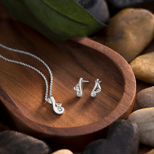 Precious Fern Studs (Nurture)