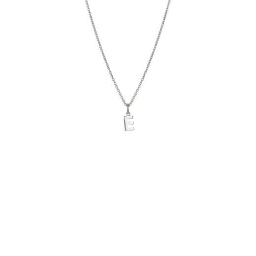 Mini Letter 'E' Necklace