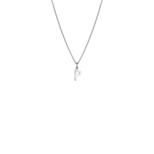 Mini Letter 'P' Necklace
