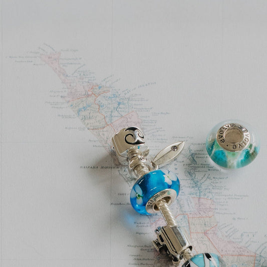 Evolve Bay of Islands Murano Glass Charm