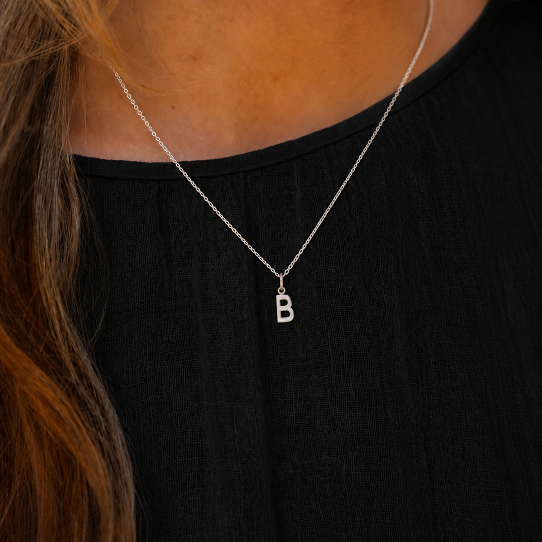 Initial Necklace B