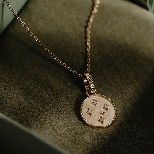 Southern Cross Necklace (Guidance) - Gold