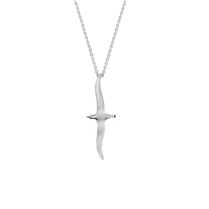 Evolve Nautical Collection Silver Albatross Necklace