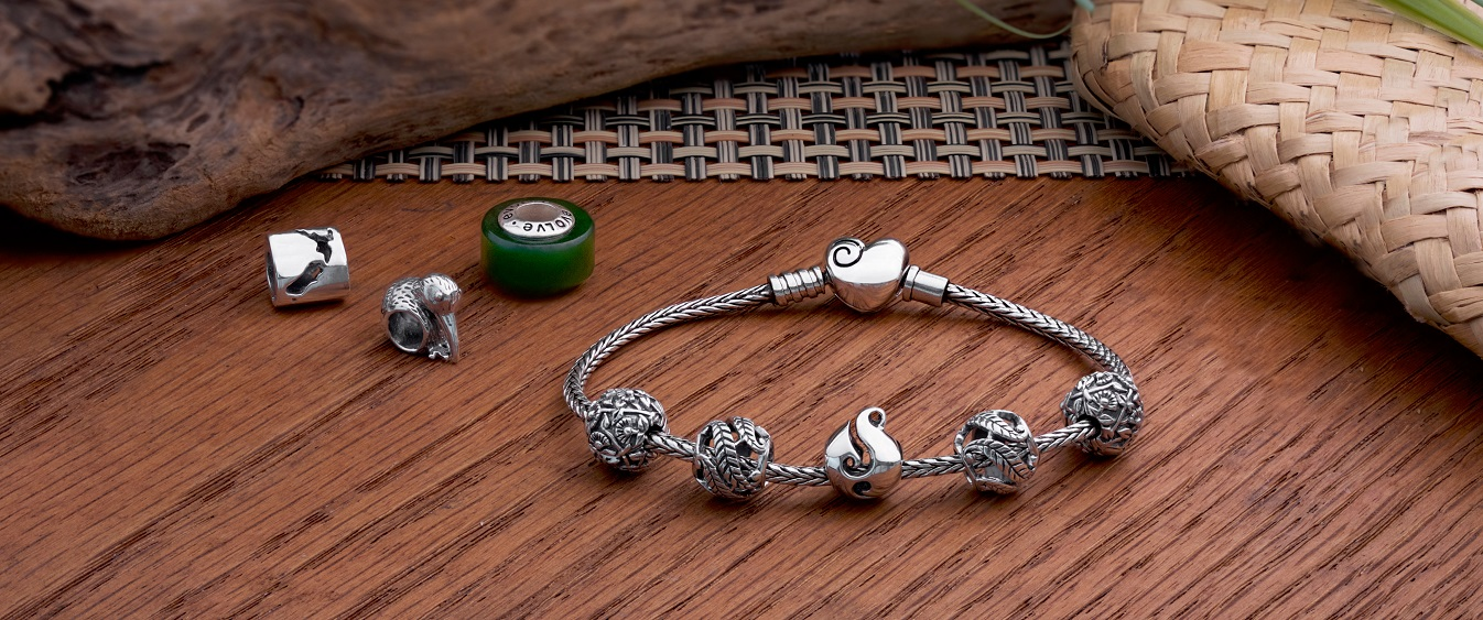 Mexican Silver Charm Bracelet - The Shop in the Bush