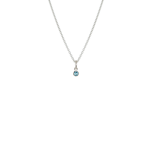 December Necklace (Blue Topaz)