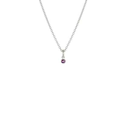 February Necklace (Amethyst)
