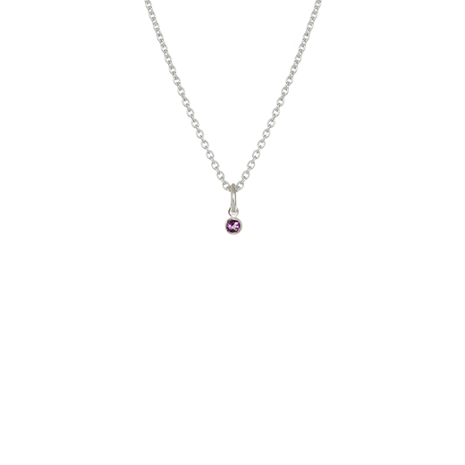 February Necklace (Amethyst)