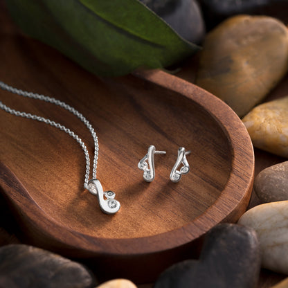 Precious Fern Studs (Nurture)