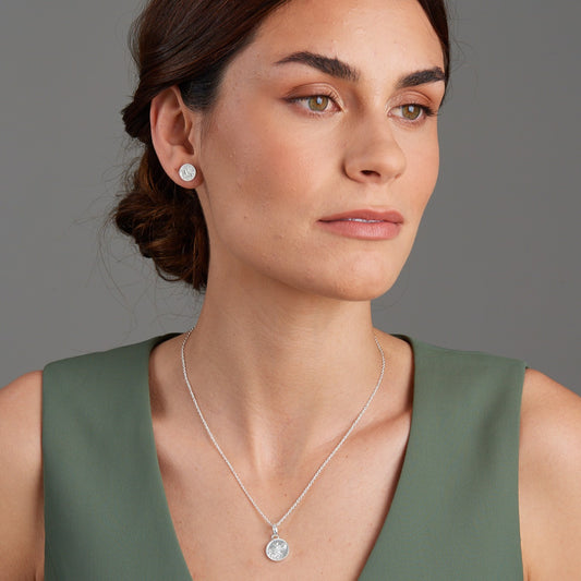 Fantail Coin Necklace (Friendly)