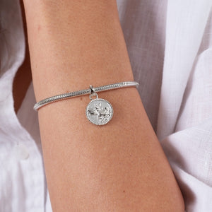 Fantail Coin Pendant Charm (Friendly)