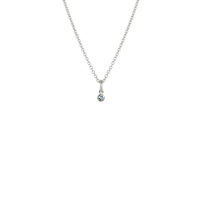 March Necklace (Aquamarine)