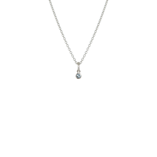 March Necklace (Aquamarine)