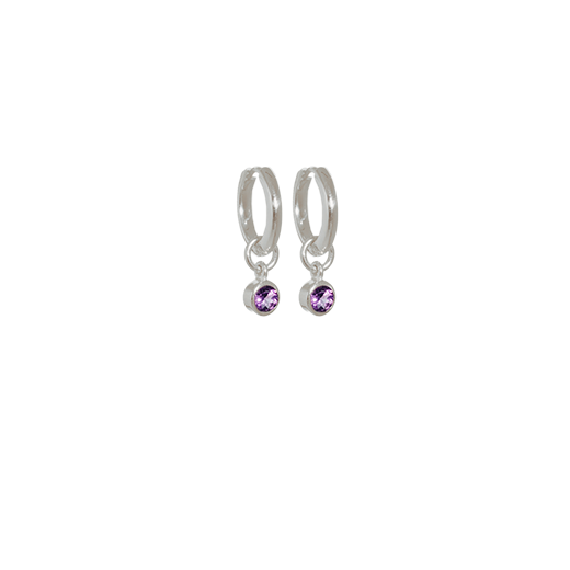 Birthstone Huggies