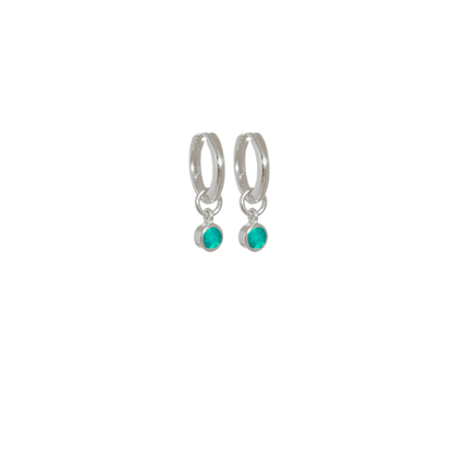 May Huggies (Green Onyx)