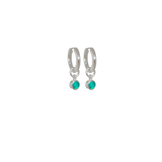 Birthstone Huggies