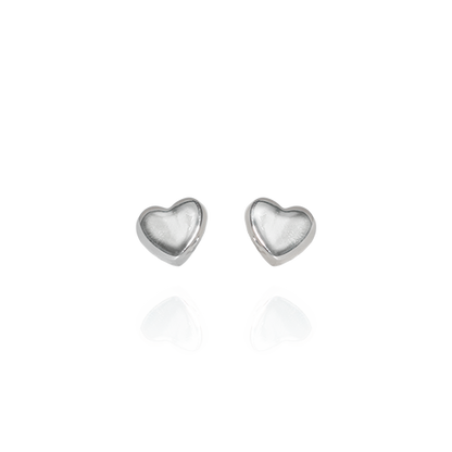 Mini Heart Studs (Loving)