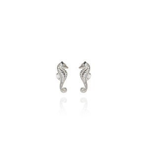 Mini Seahorse Studs (Good Luck)