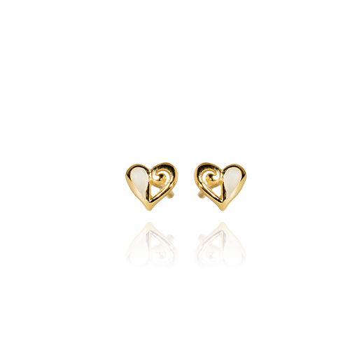 Mini Mother of Pearl Studs (Treasured) - Gold