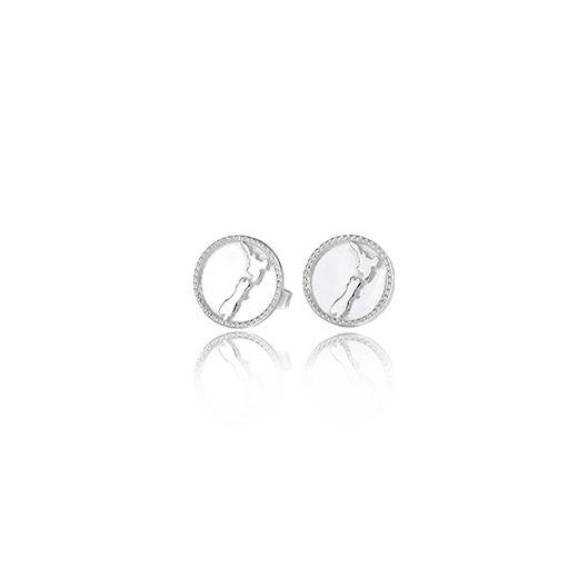 NZ Map Coin Studs (Cherished)