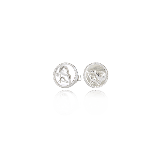 Kiwi Coin Studs (Iconic)