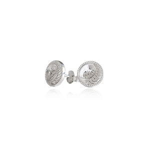 Fern Coin Studs (Strength)
