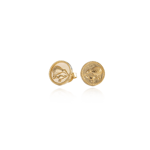 Kiwi Coin Studs (Iconic) - Gold