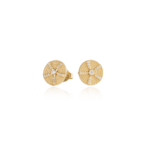 Kina Coin Studs (Inner Beauty) - Gold