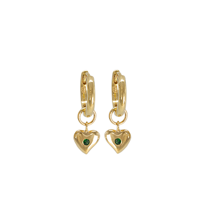 Fierce Heart Huggies (Wild) - Gold