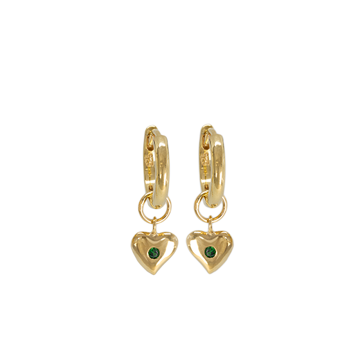 Fierce Heart Huggies (Wild) - Gold
