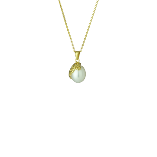 Pearl Devotion Necklace (Gold) (Pure Devotion)