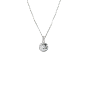 Ocean Wave Coin Necklace (Confident)