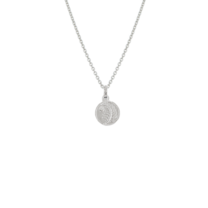 Fern Coin Necklace (Strength)
