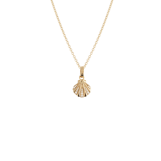 Seashell Necklace (Patient) - Gold
