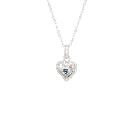 Devoted Heart Necklace (Calm)