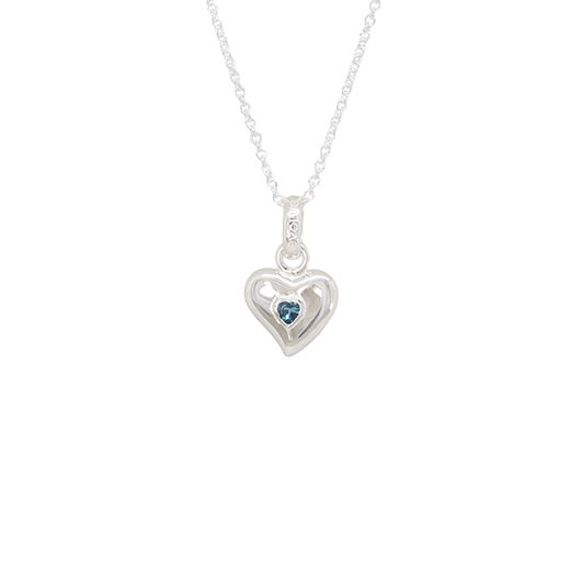 Devoted Heart Necklace (Calm)