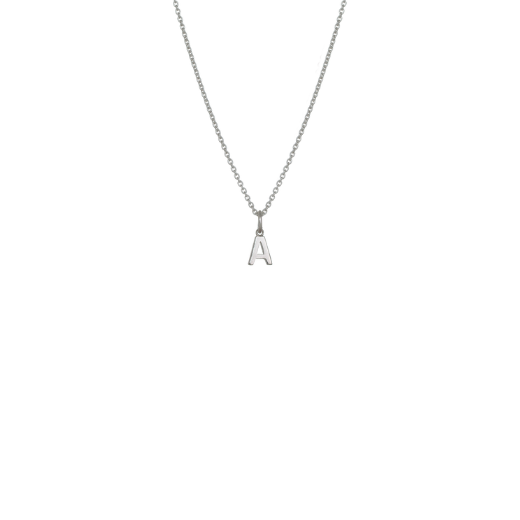 Mini Letter 'A' Necklace