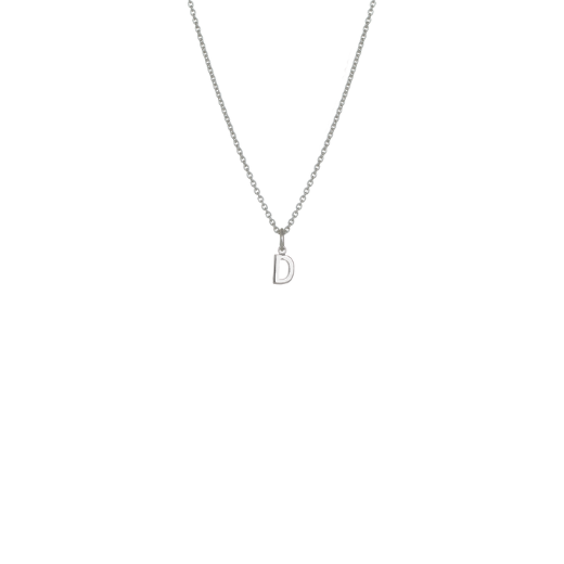 Mini Letter 'D' Necklace