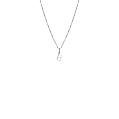 Mini Letter 'H' Necklace