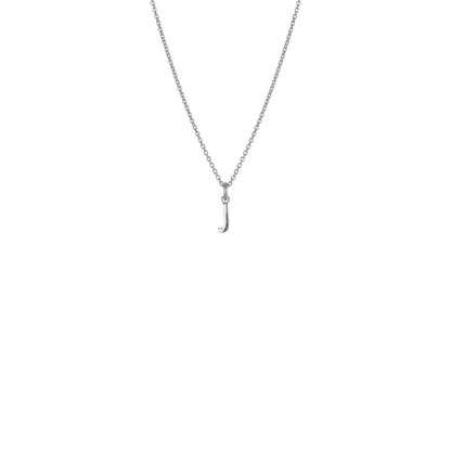 Mini Letter 'J' Necklace