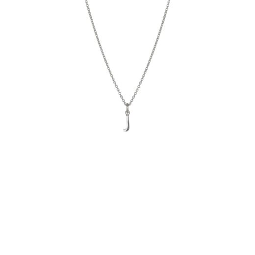 Mini Letter 'J' Necklace