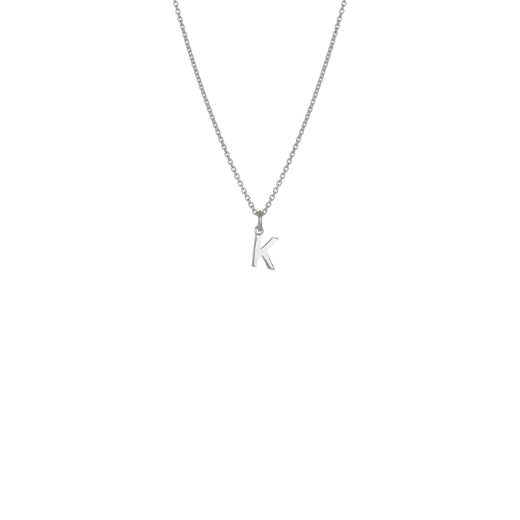 Mini Letter 'K' Necklace