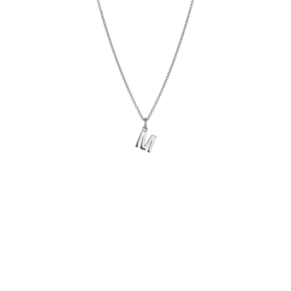 Mini Letter 'M' Necklace