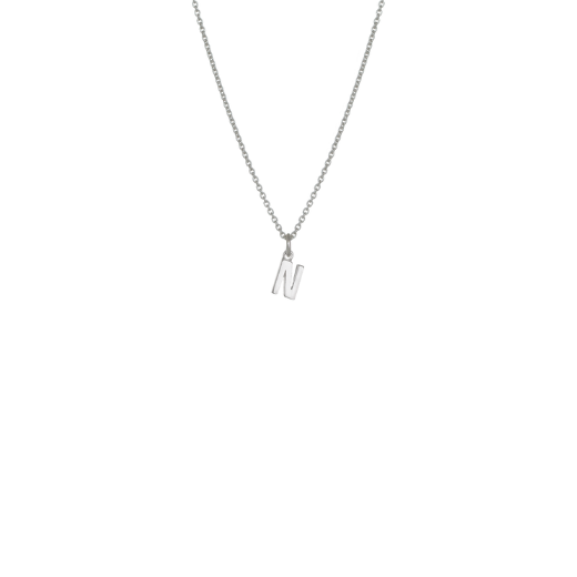 Mini Letter 'N' Necklace