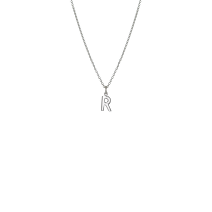 Mini Letter 'R' Necklace