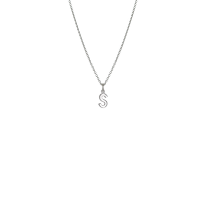 Mini Letter 'S' Necklace
