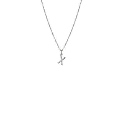 Mini Letter 'X' Necklace