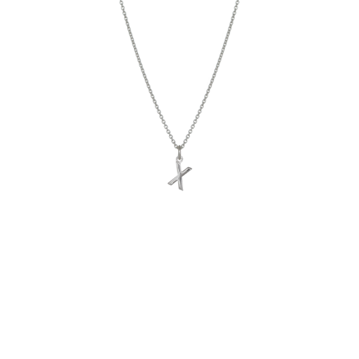 Mini Letter 'X' Necklace