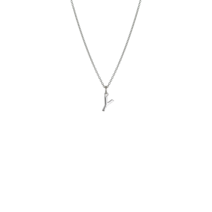 Mini Letter 'Y' Necklace