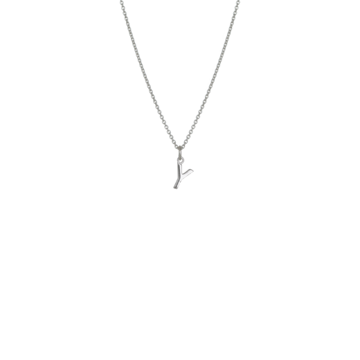 Mini Letter 'Y' Necklace