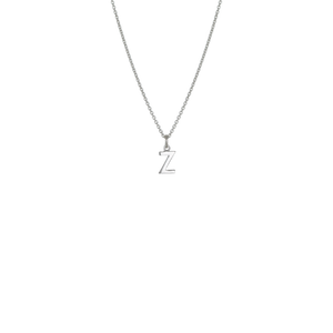 Mini Letter 'Z' Necklace